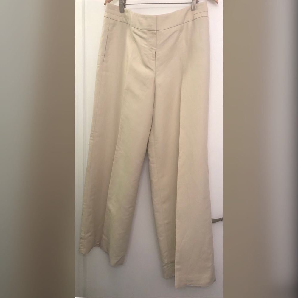 Classic Ann Taylor Loft Linen Wide Leg Pant
